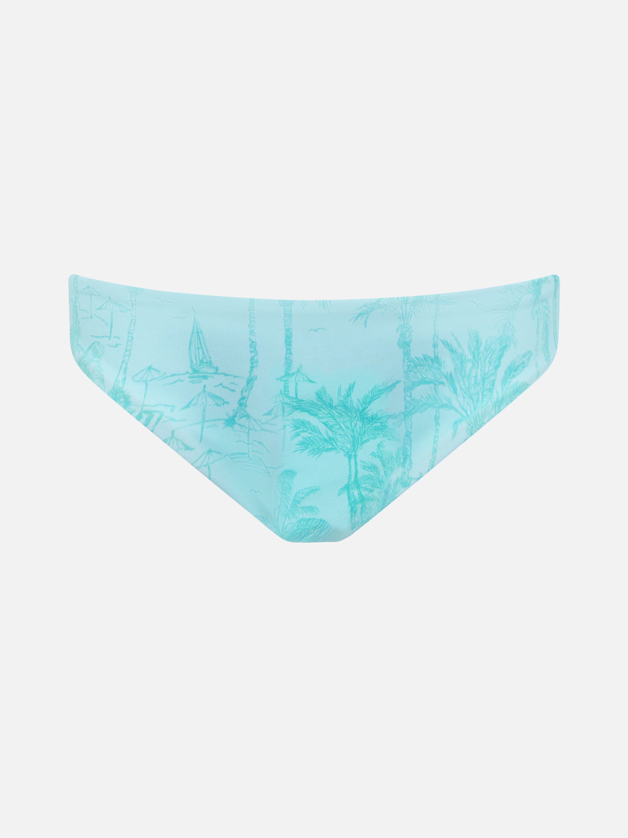 mc2-saint-barth-madame-mad0001-slip-bagno-bambina-fiocco-toile-de-jouy-verde-acq image 2