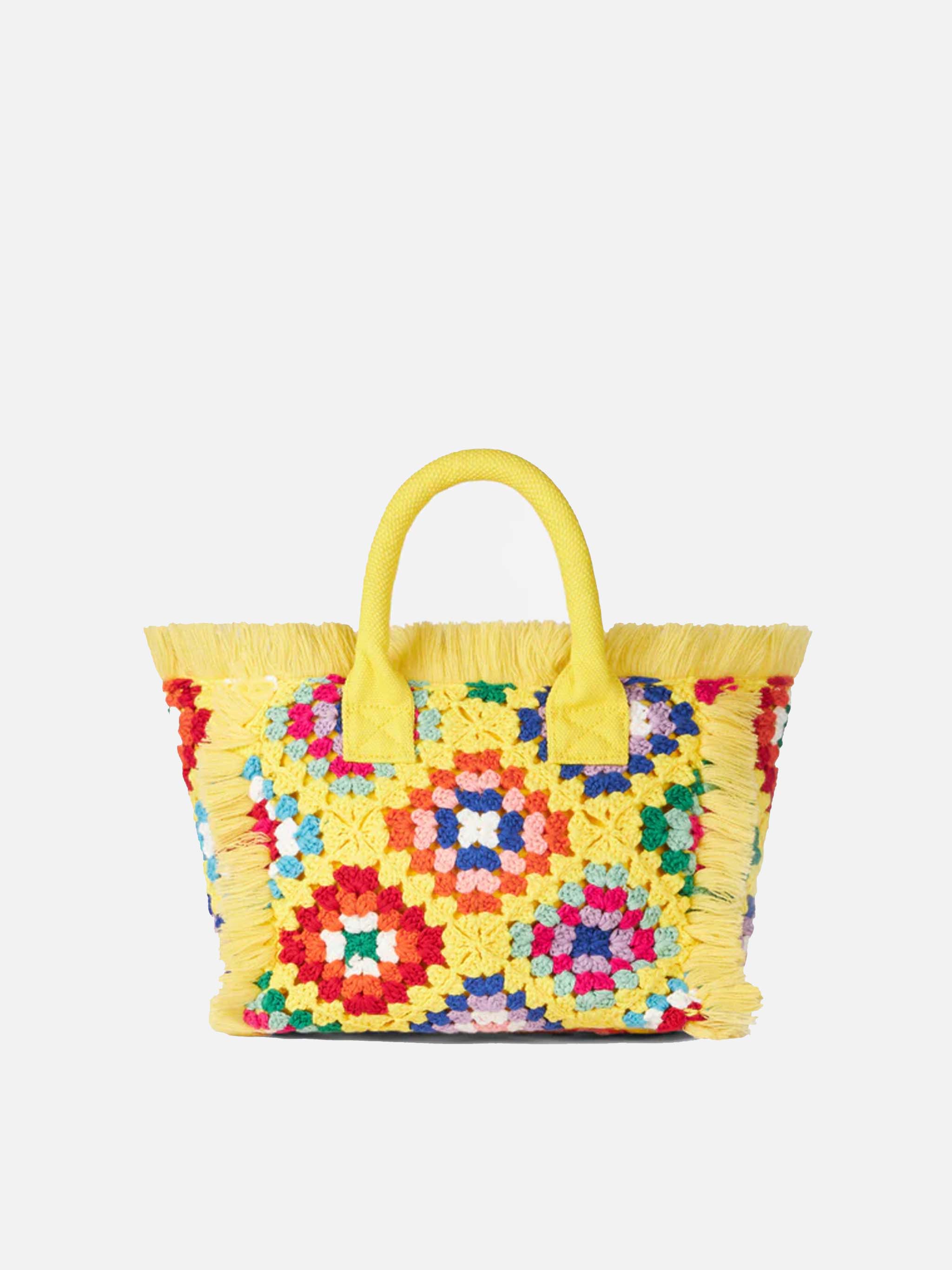 mc2-saint-barth-borsa-colette-all-uncinetto-con-frange-in-cotone-gialla image 5