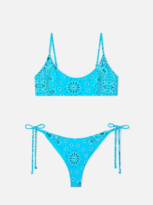 mc2-saint-barth-bikini-judy-marielle-bralette-stampa-bandana-azzurra-modello-jud image 1