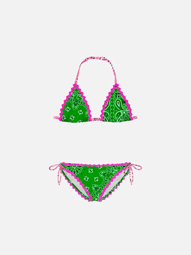 mc2-saint-barth-bikini-a-triangolo-holly-con-stampa-bandana-bambina image 1