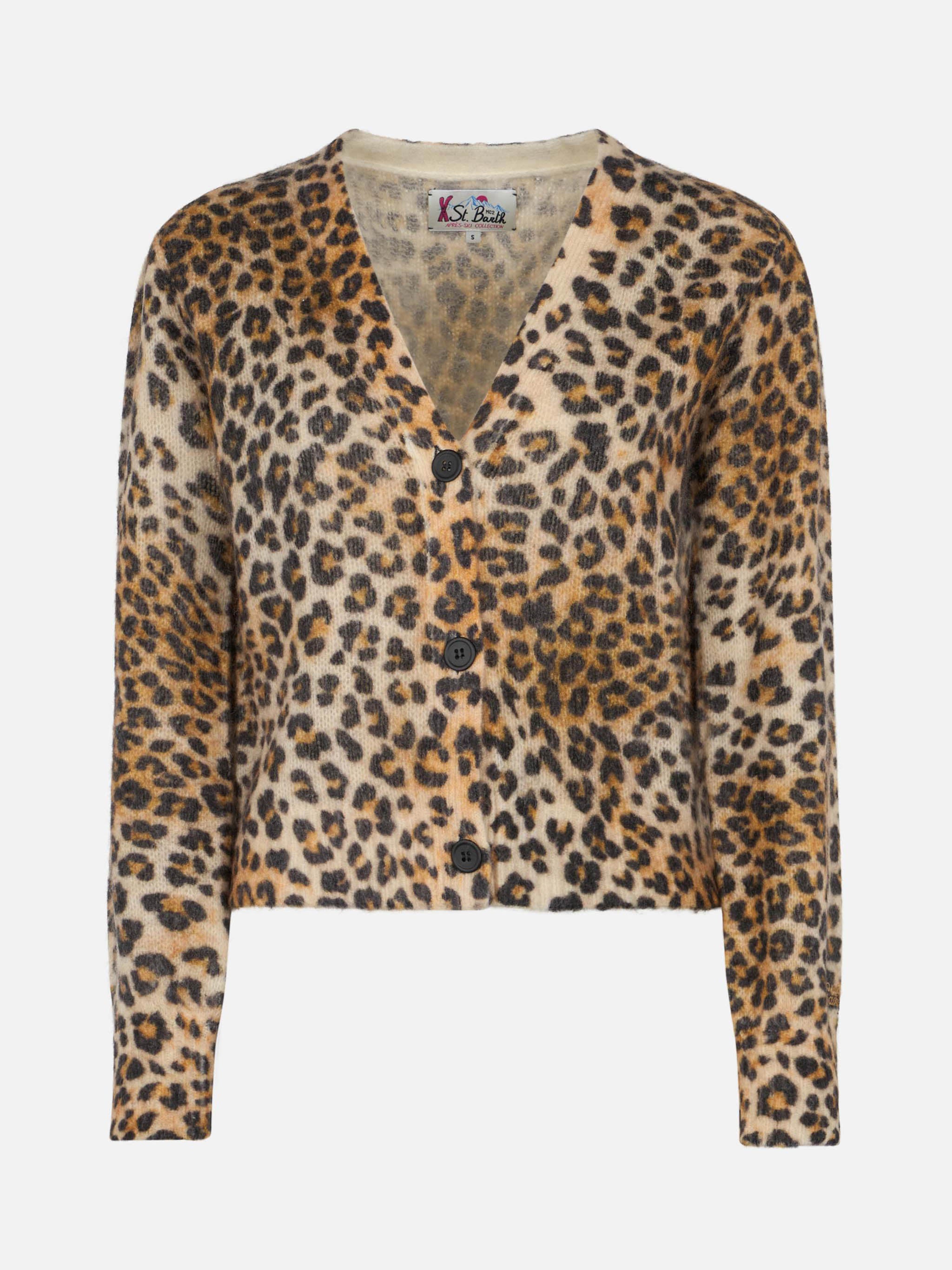 mc2-saint-barth-cardigan-lyza-animalier-marrone-maniche-voluminose image 4