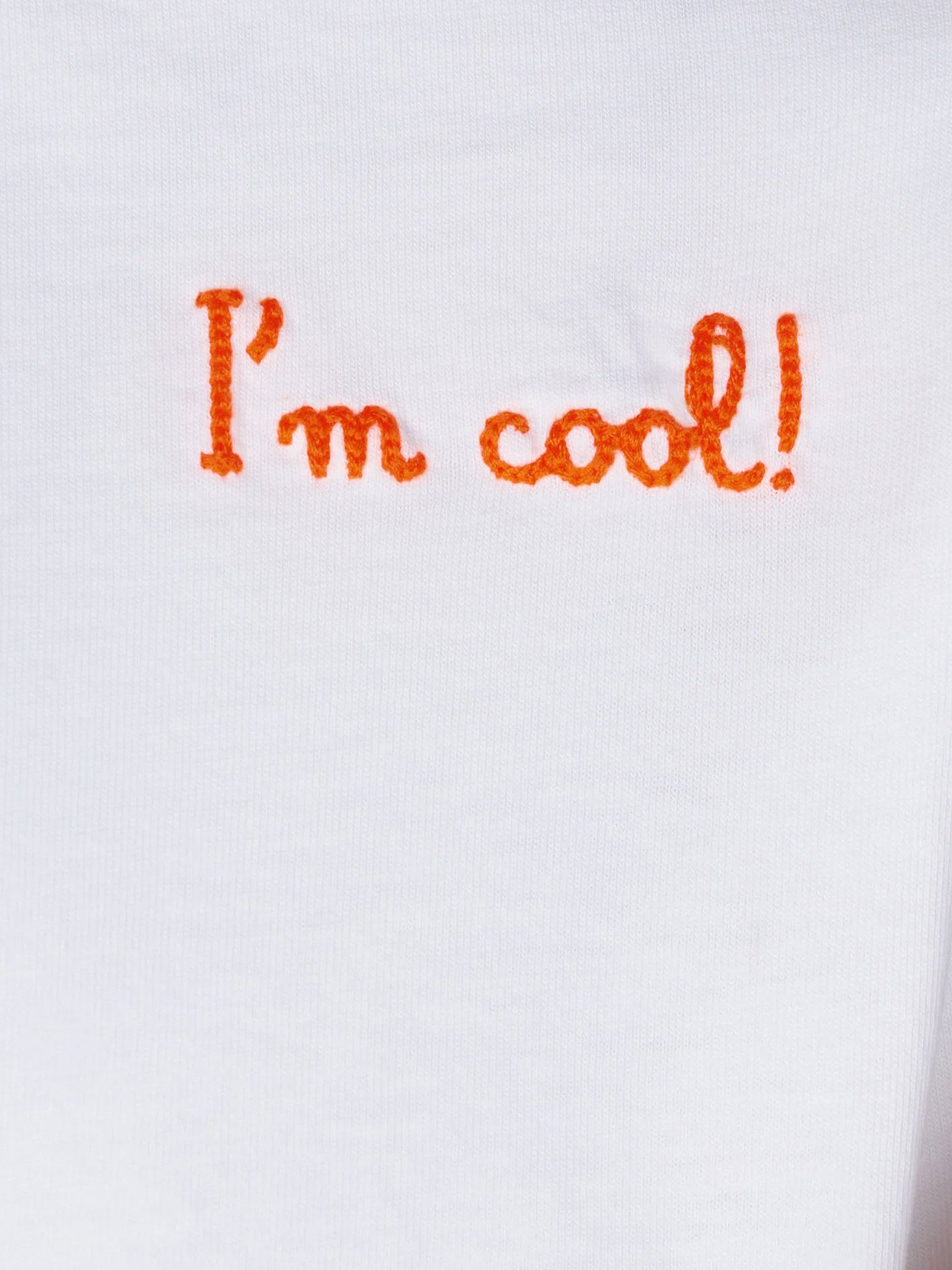mc2-saint-barth-t-shirt-bambino-i-m-cool-snoopy-peanuts-special-edition-bianca image 2