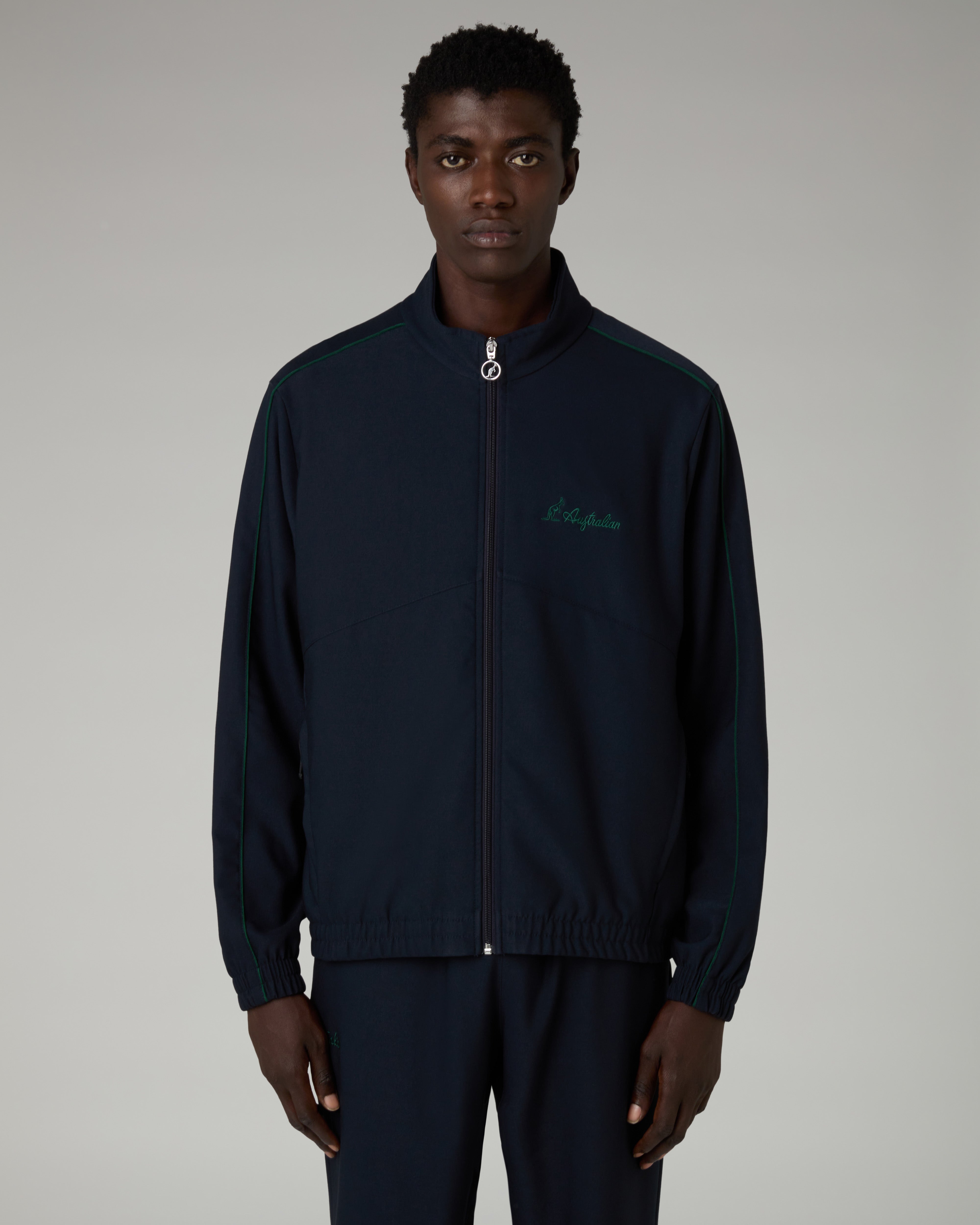 australian-oblivion-tracksuit-tuta-uomo-in-gabardine-wool-hand-blu-eclipse image 3