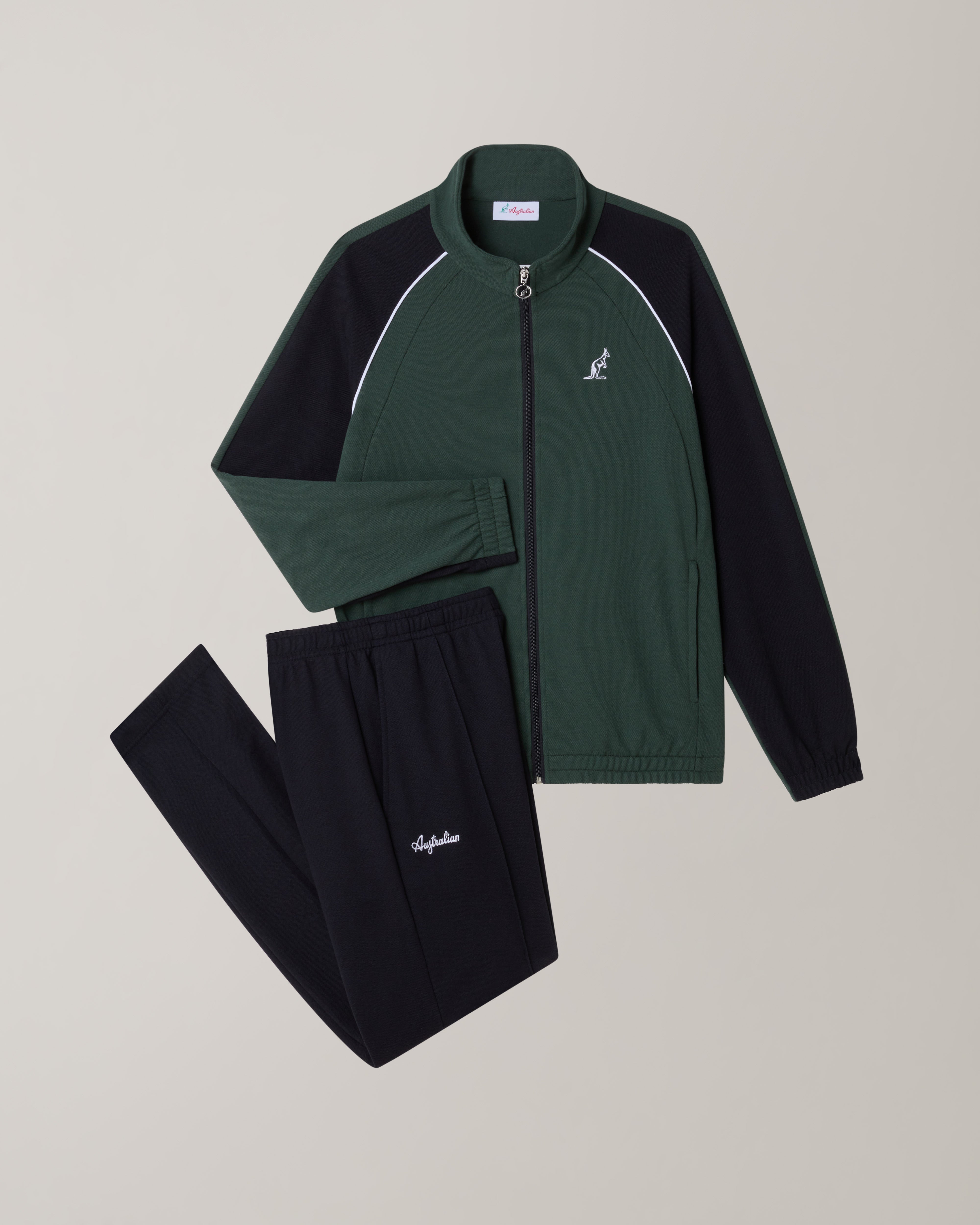 australian-posh-piquet-tracksuit-tuta-in-piquet-garzato-made-in-italy image 8