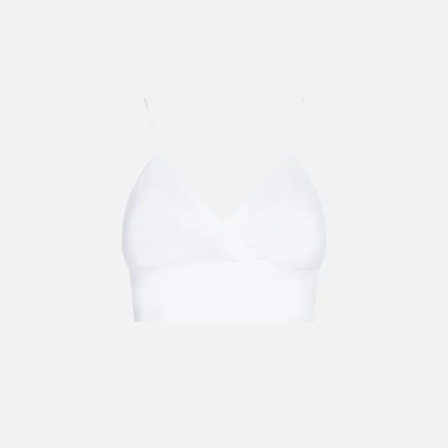 mc2-saint-barth-top-a-bralette-donna-in-lino-bianco image 1