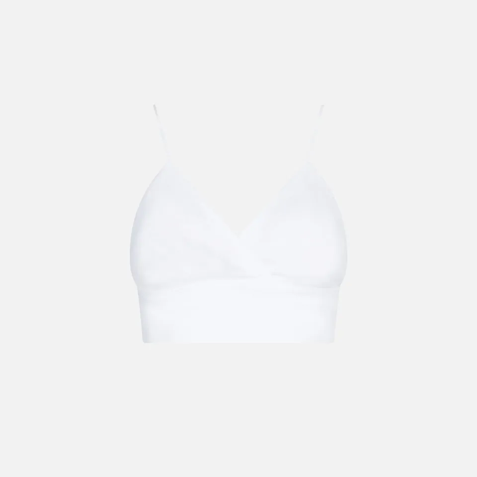 mc2-saint-barth-top-a-bralette-donna-in-lino-bianco image 1