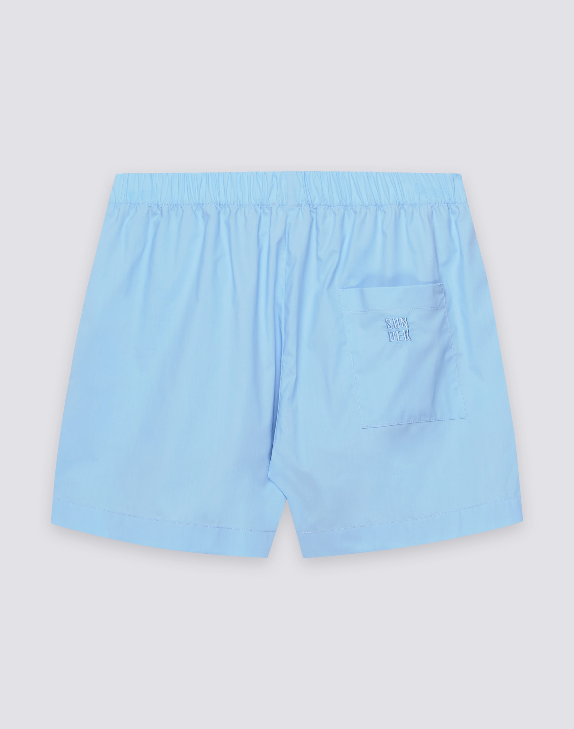 sundek-shorts-donna-a-vita-elasticizzata-in-popeline-di-cotone-w225wkpn100 image 2