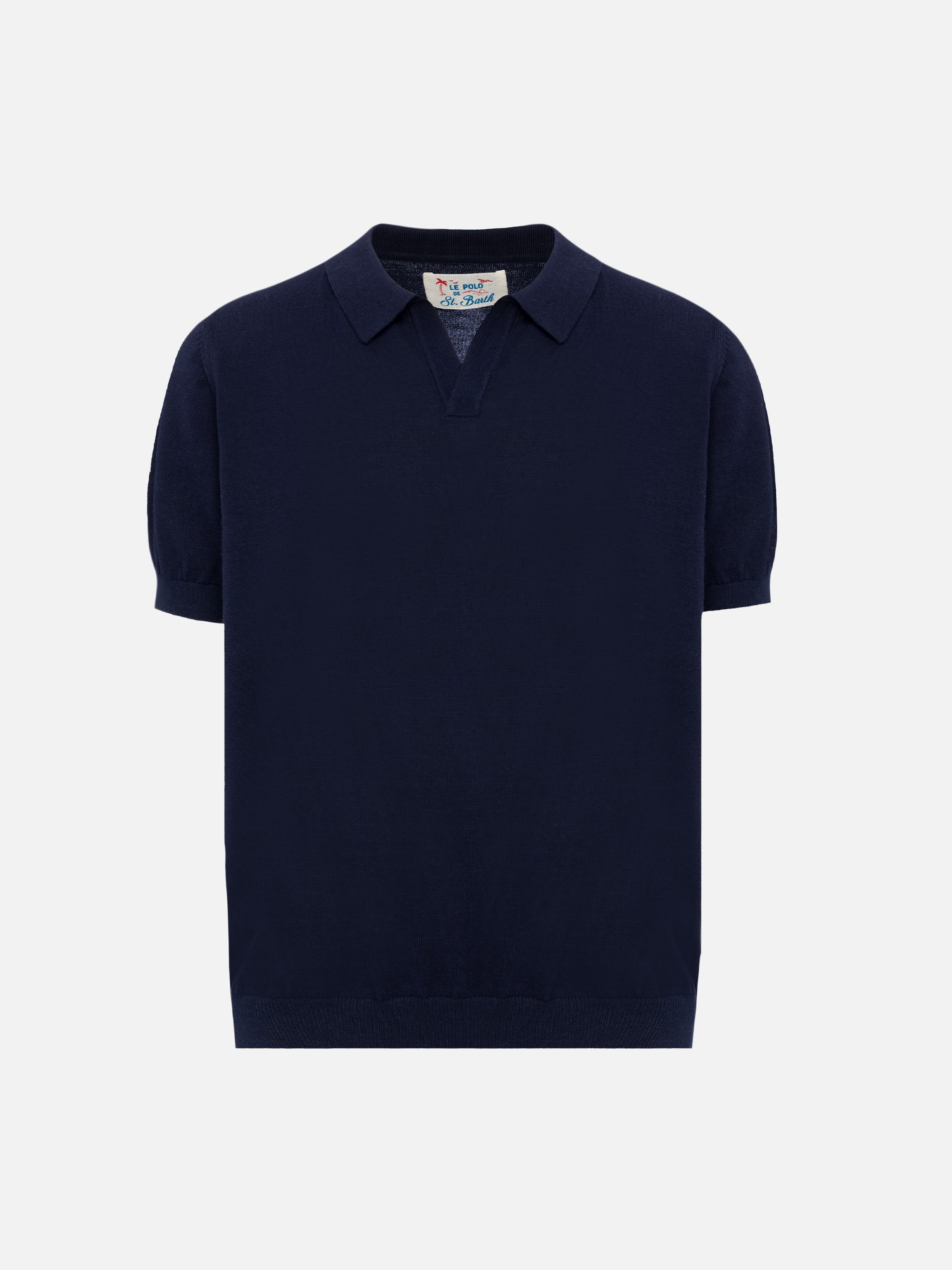 mc2-saint-barth-polo-sloan-jr-in-maglia-blu-navy-bambino image 1