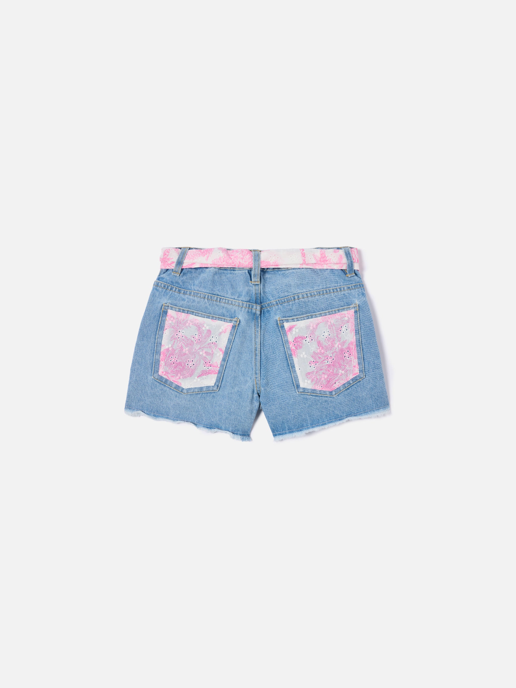 mc2-saint-barth-kiko-jr-short-bambina-denim-sangallo-cotone-blu-chiaro image 3