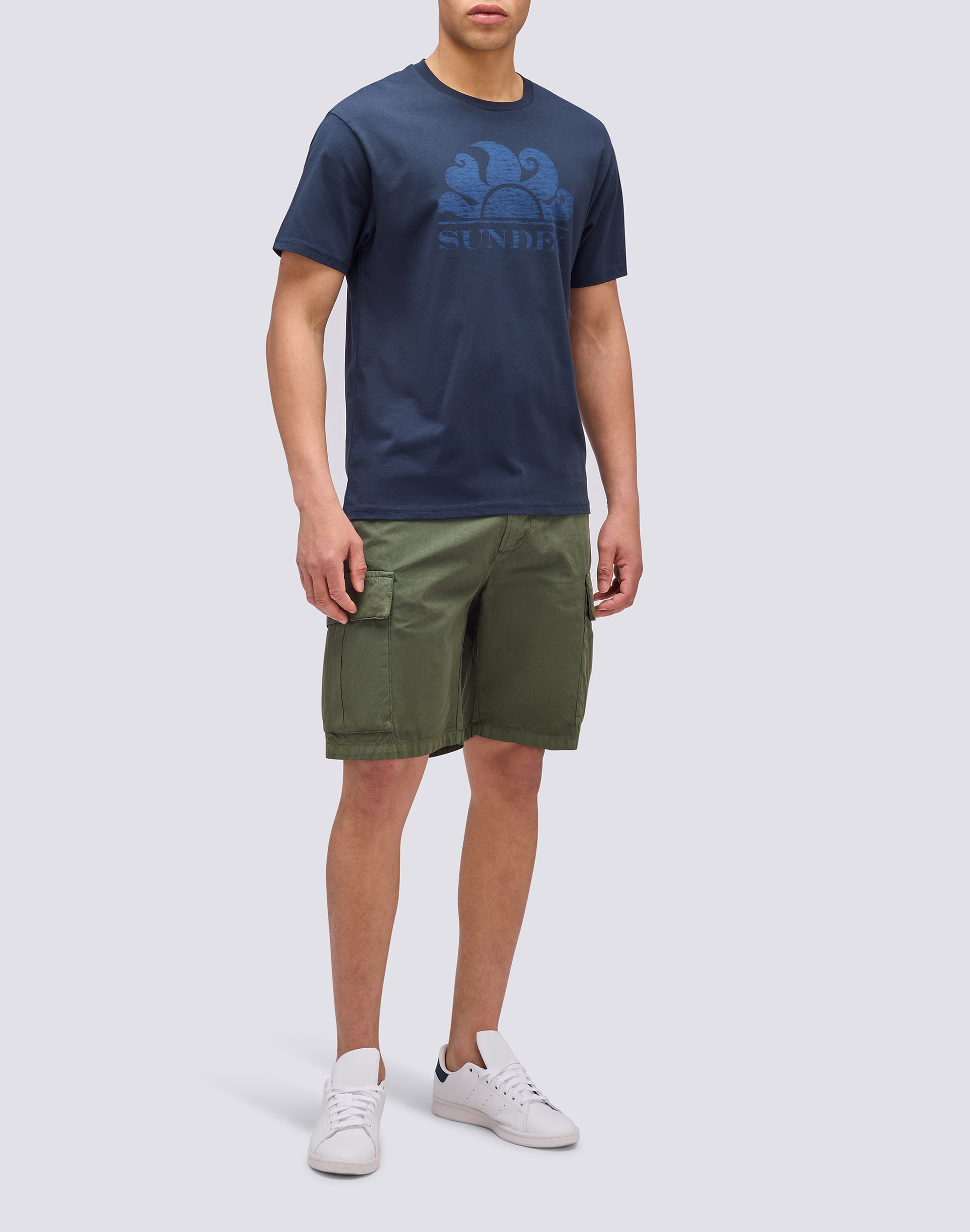 sundek-t-shirt-uomo-maniche-corte-con-maxi-logo image 3