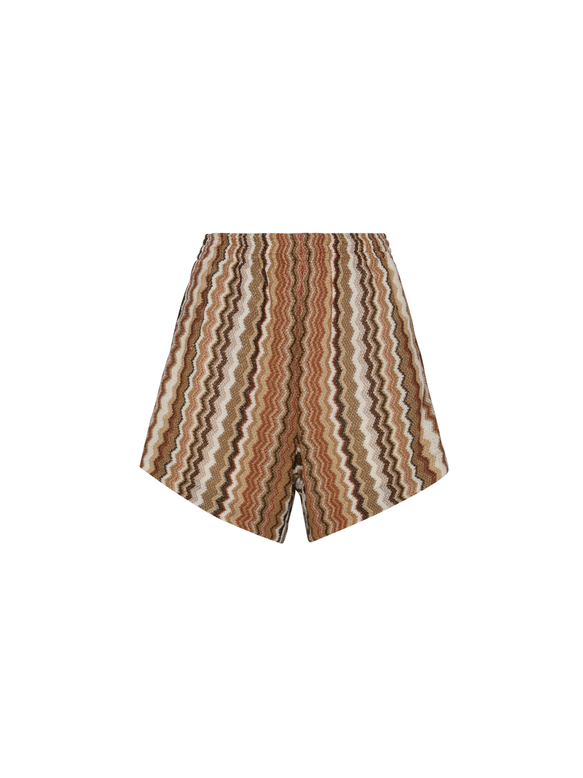 mc2-saint-barth-shorts-meave-donna-in-maglia-raschel-marroni image 5