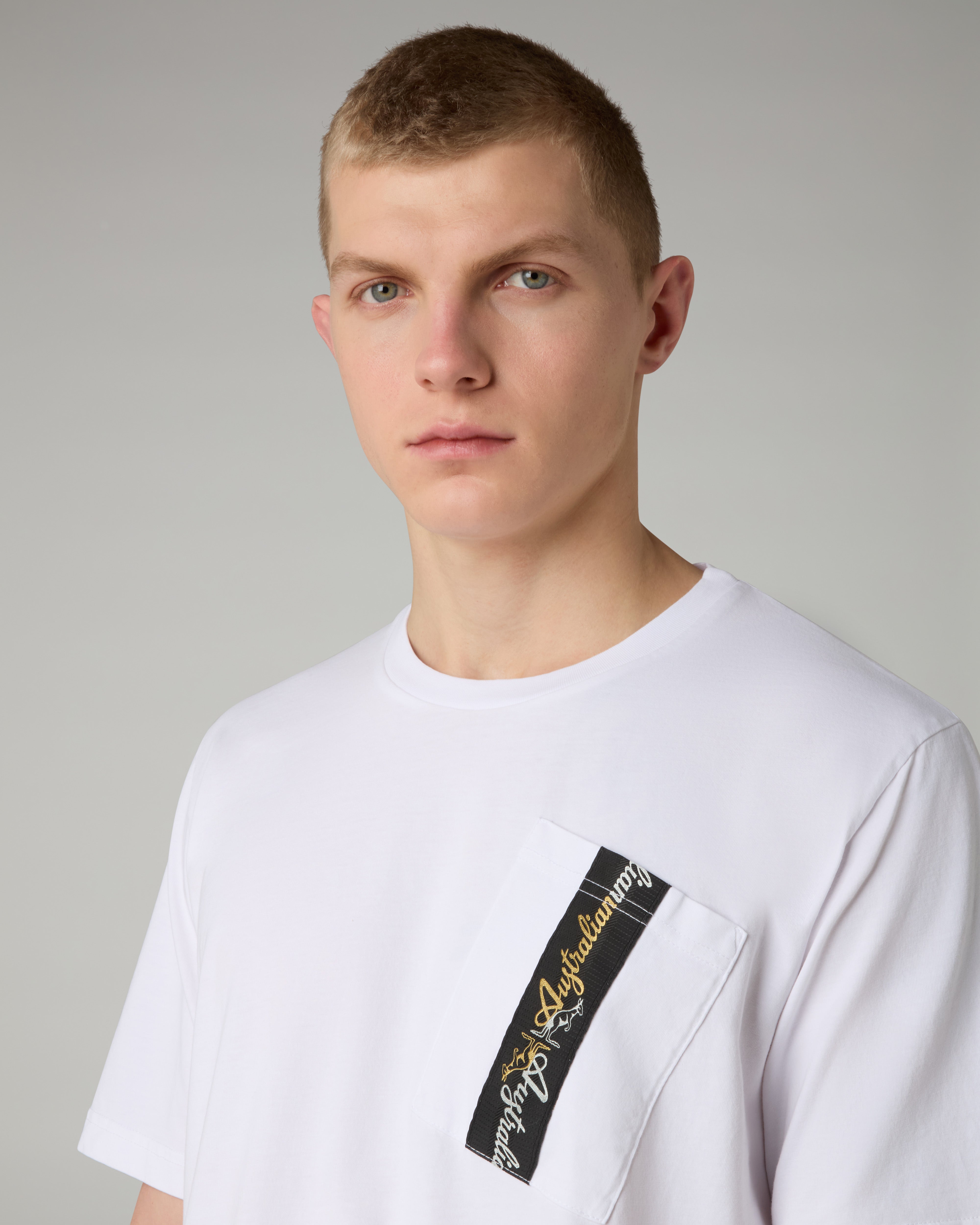 australian-tape-pocket-t-shirt-t-shirt-in-cotone-con-taschino-e-banda-made-in-it image 4