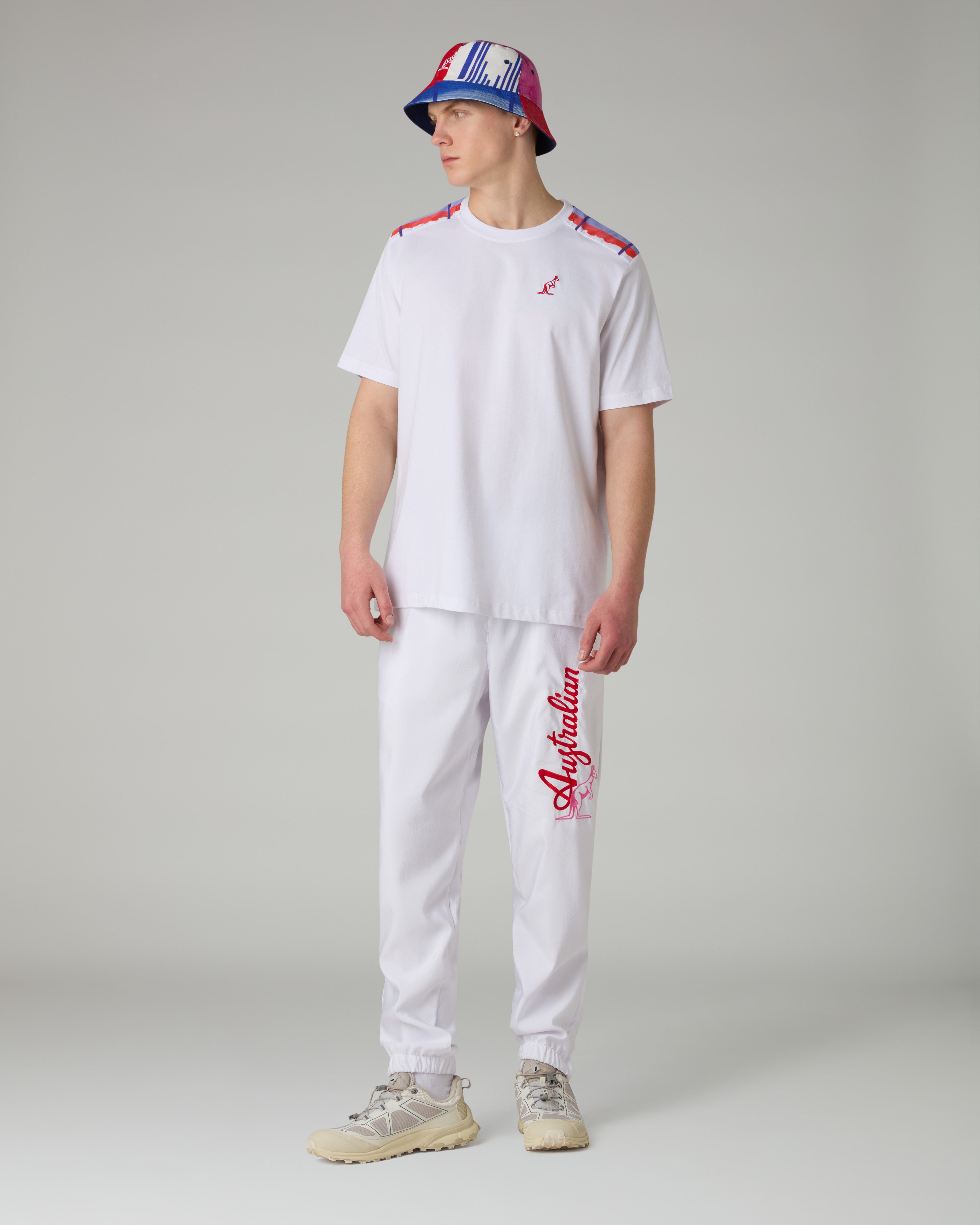 australian-goran-pink-t-shirt-in-cotone-uomo image 2