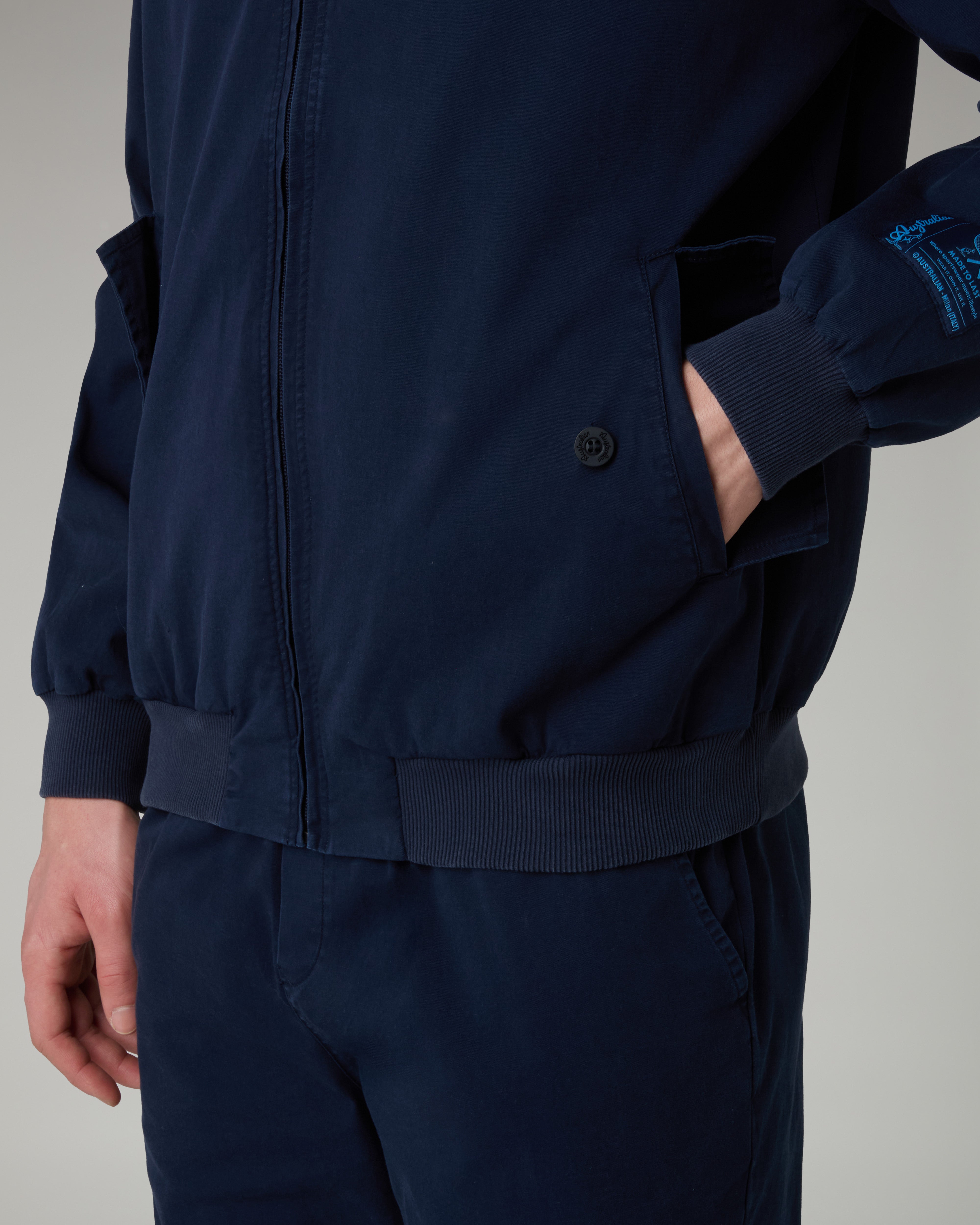 australian-doric-city-track-jacket-giacca-in-cotton-twill-blu-eclipse image 5