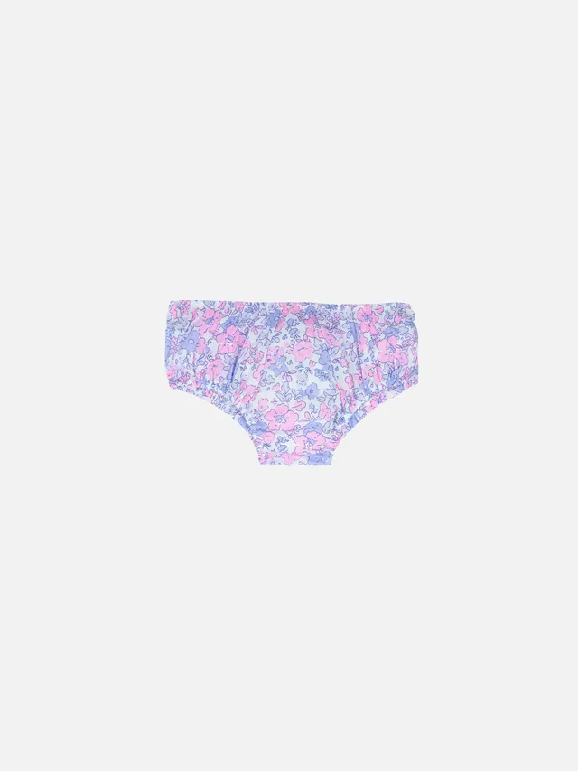 mc2-saint-barth-pimmy-bloomer-neonata-in-cotone-con-stampa-fiori-rosa image 1