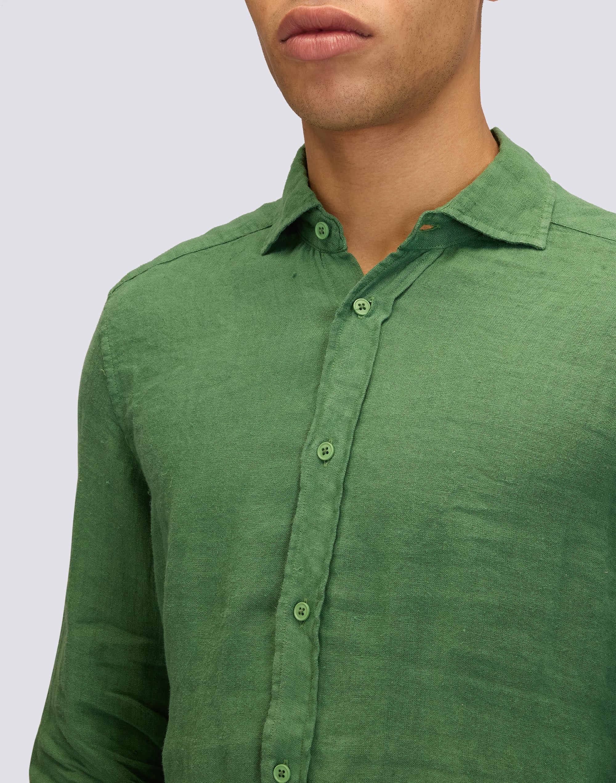 sundek-camicia-uomo-in-lino-collo-classico image 3
