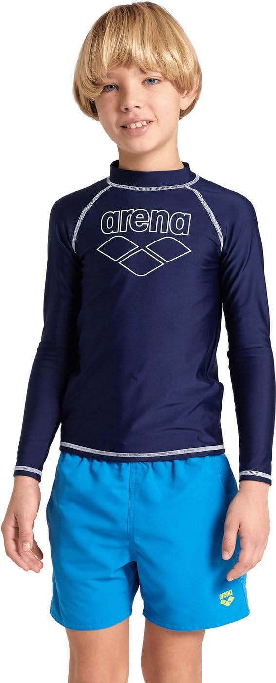 arena-jr-arena-rash-vest-l-s-graphic-maglia-rash-guard-bambini-e-ragazzi image 7