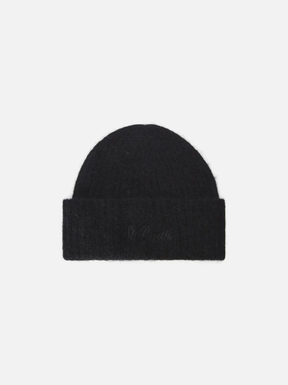 mc2-saint-barth-wengen-berretto-uomo-nero-alpaca-stretch image 1