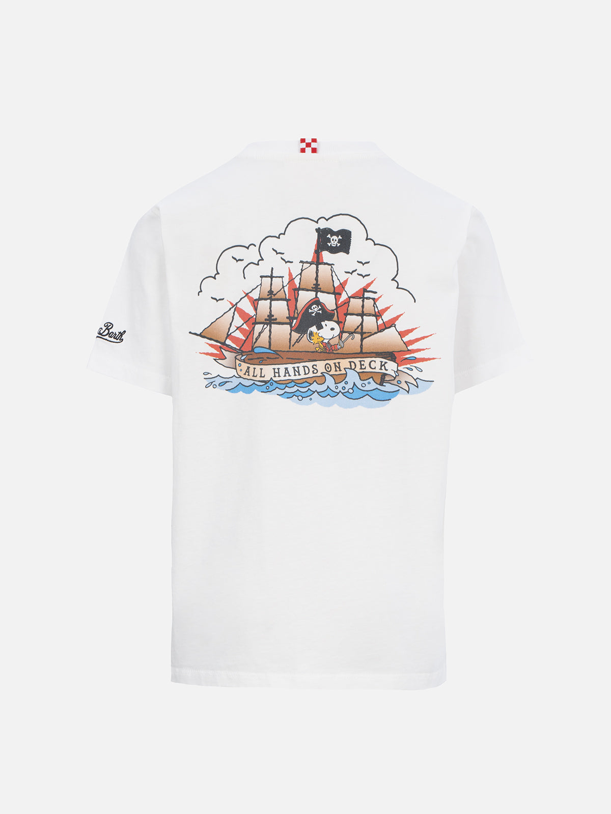 mc2-saint-barth-t-shirt-da-bambino-in-cotone-con-stampa-snoopy-e-ricamo-st-barth image 2