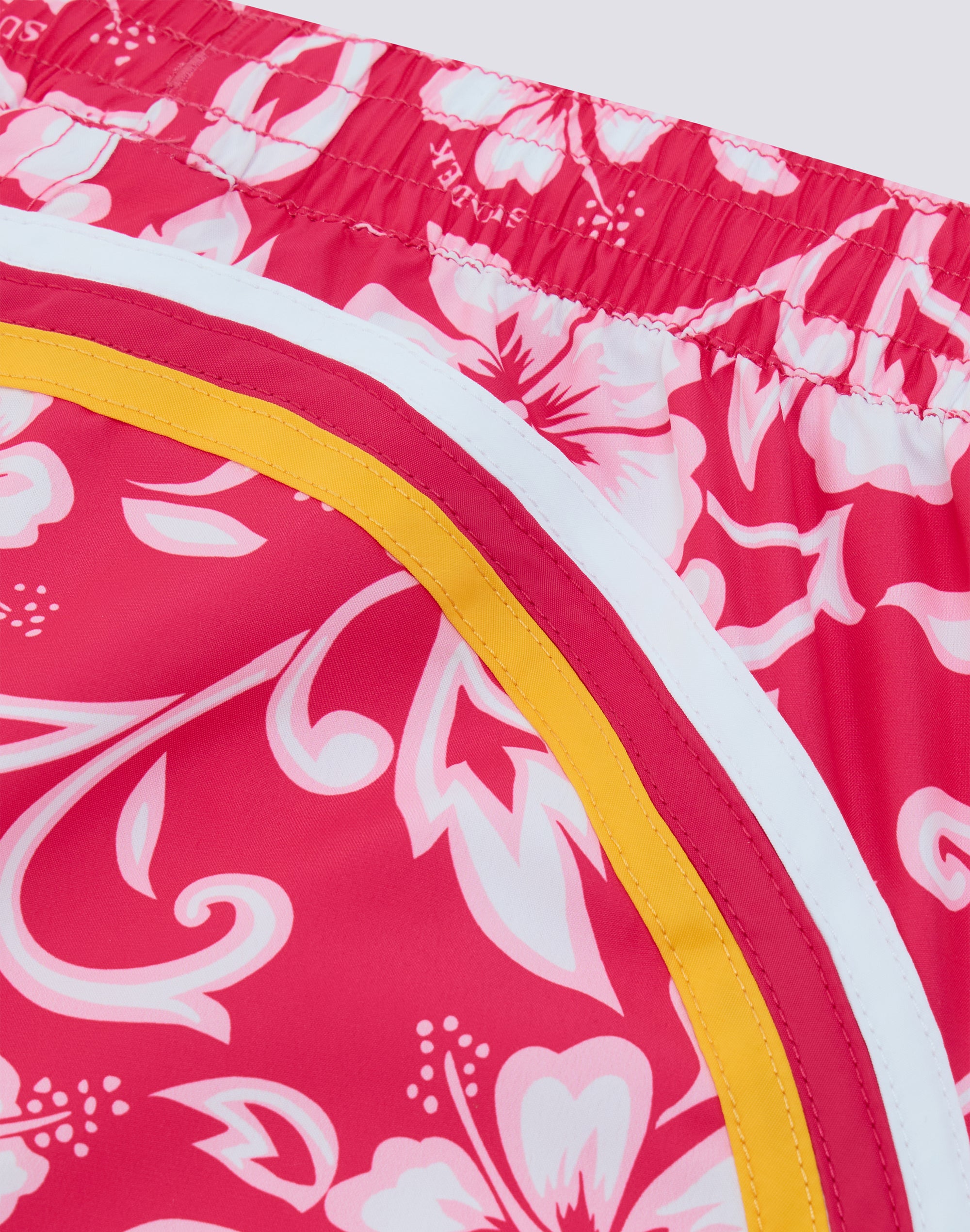 sundek-margate-pantaloncino-mare-corto-bambina-stampa-hibiscus-sk23-2 image 3