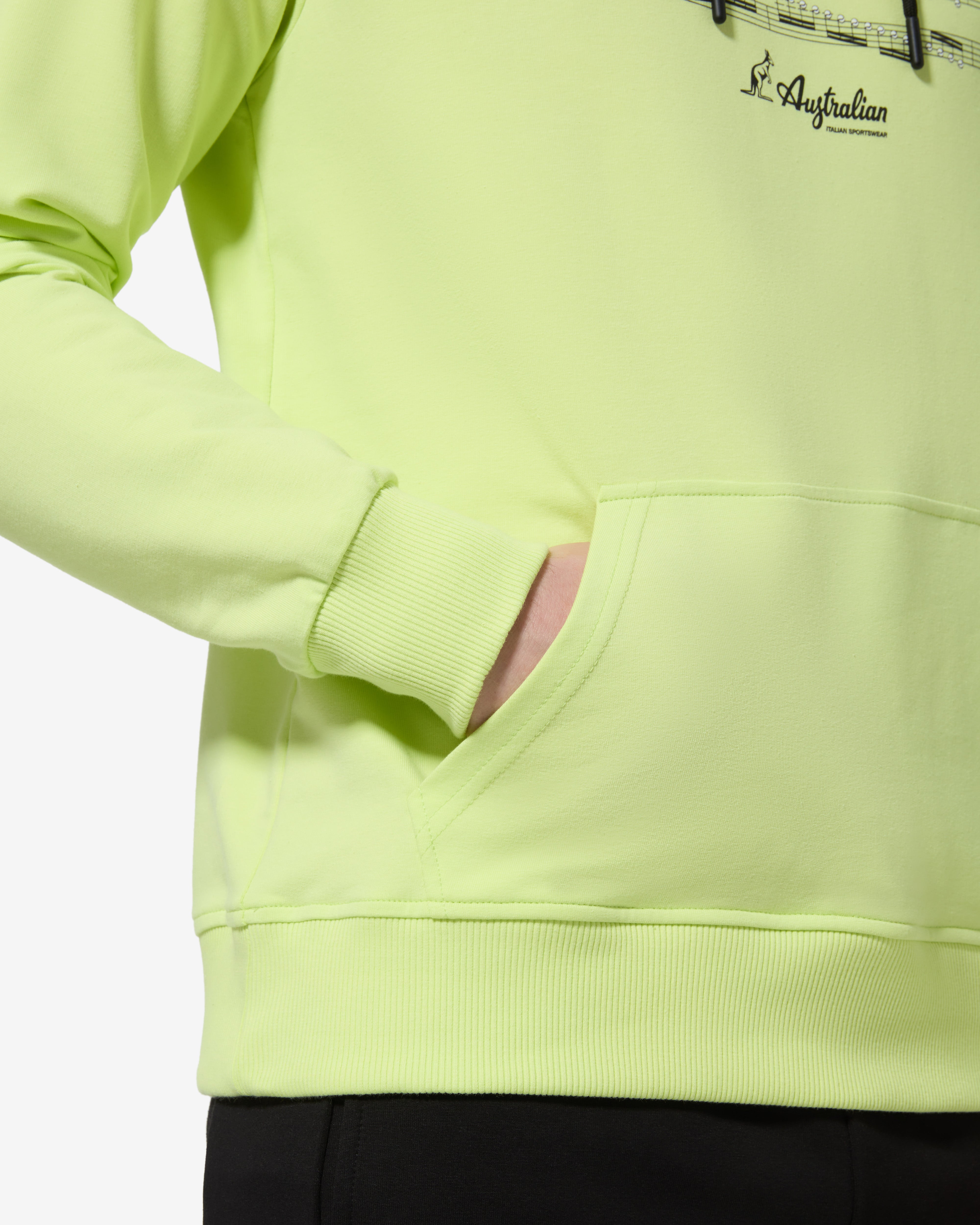 australian-symphony-felpa-con-cappuccio-cotone-lime image 5