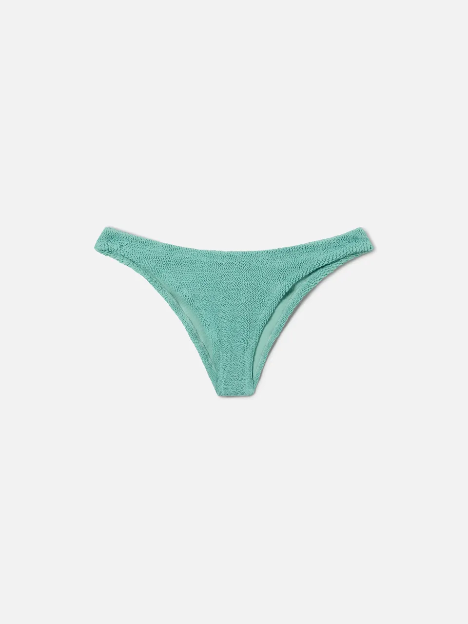 mc2-saint-barth-elise-slip-bikini-classico-donna-verde-salvia-in-crinkle image 1
