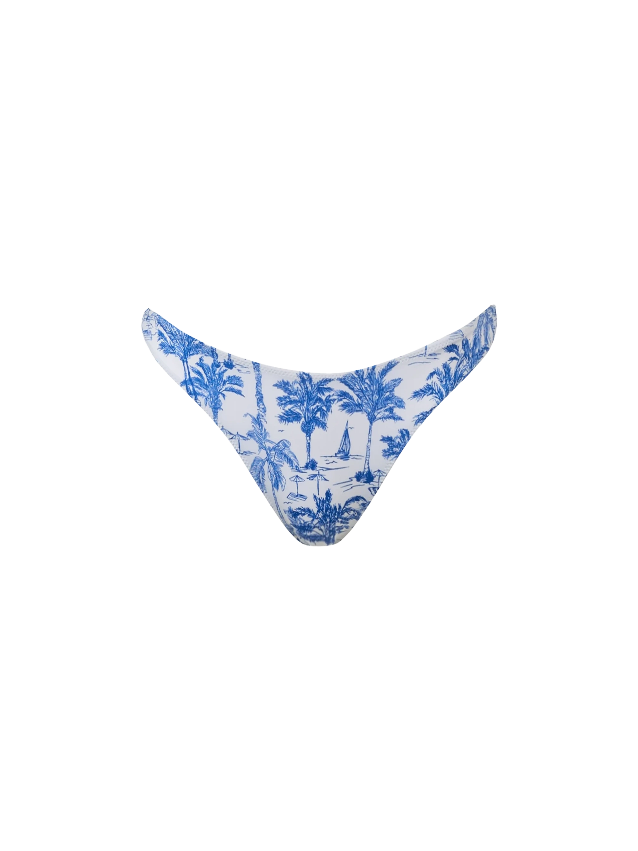 mc2-saint-barth-naomi-slip-mare-donna-toile-de-jouy-bianco image 1