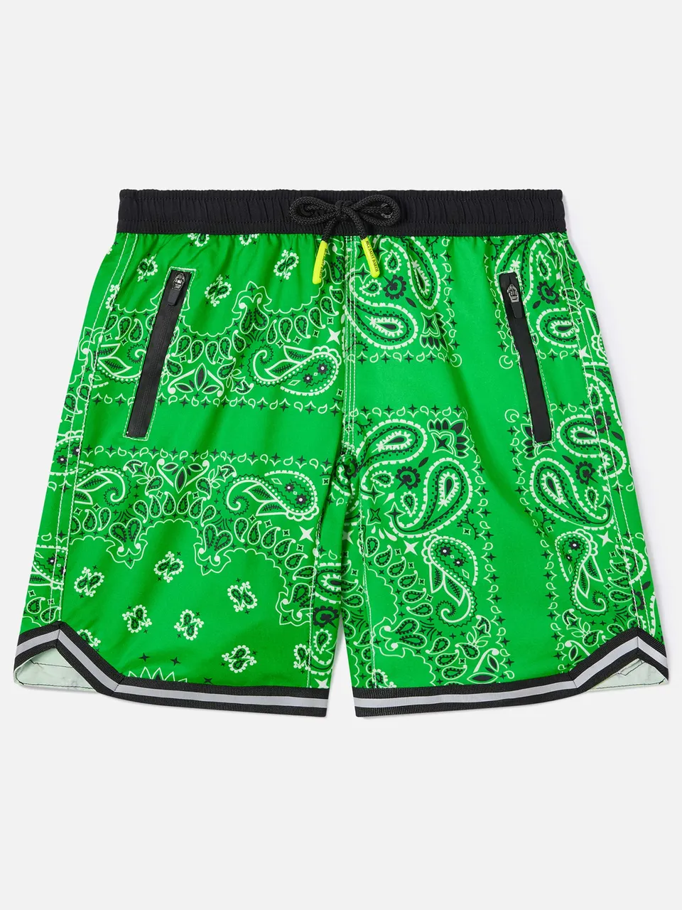 mc2-saint-barth-costume-mare-bambino-lungo-stampa-bandana-verde image 1