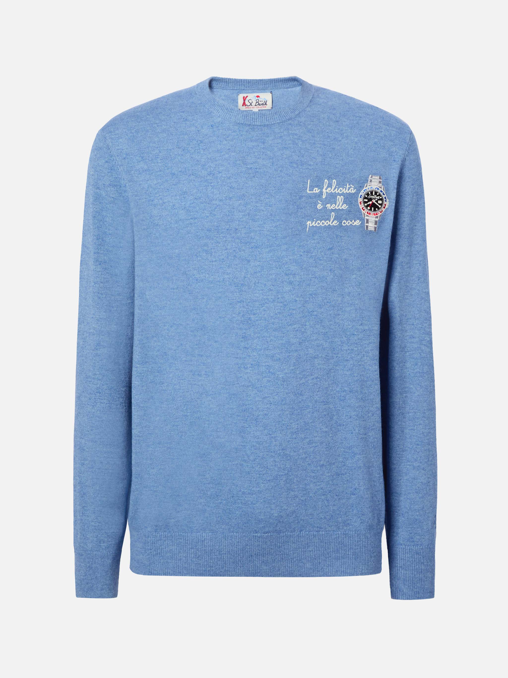 mc2-saint-barth-heron-light-her0024-maglione-uomo-blu-polvere-misto-cashmere image 5