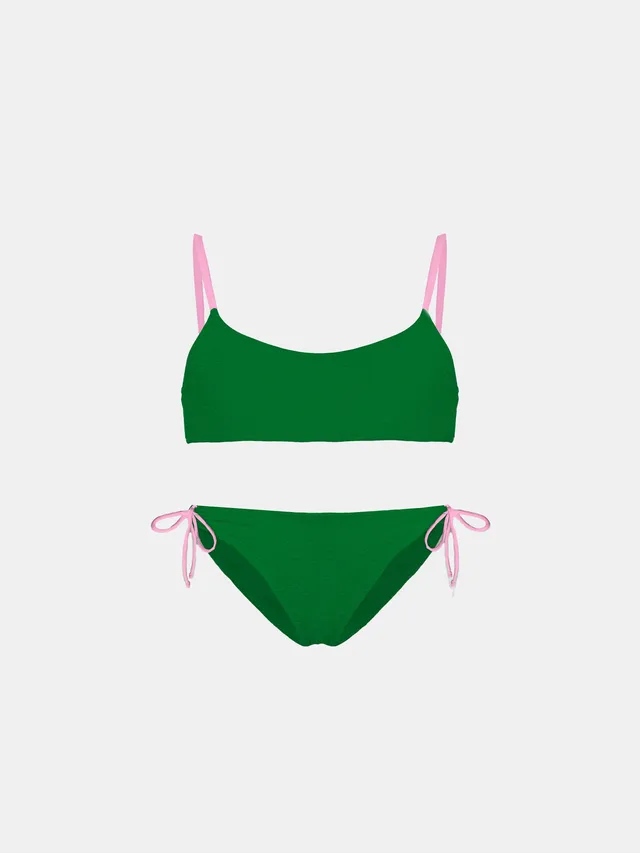 mc2-saint-barth-bikini-bambina-bralette-in-spugna-verde image 1
