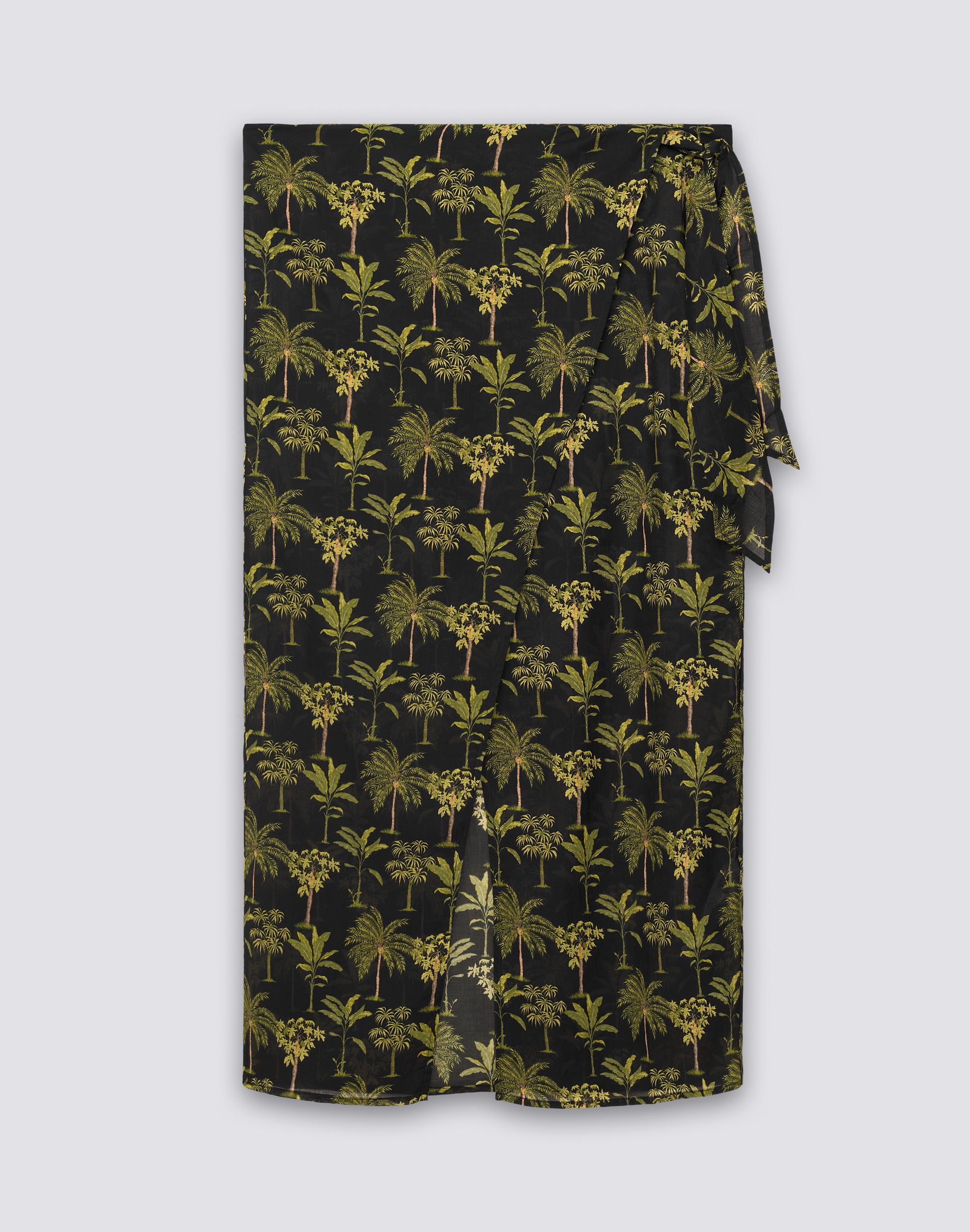 sundek-pareo-lungo-donna-stampa-botanic-in-voile-di-cotone-w407skvl3ob image 1