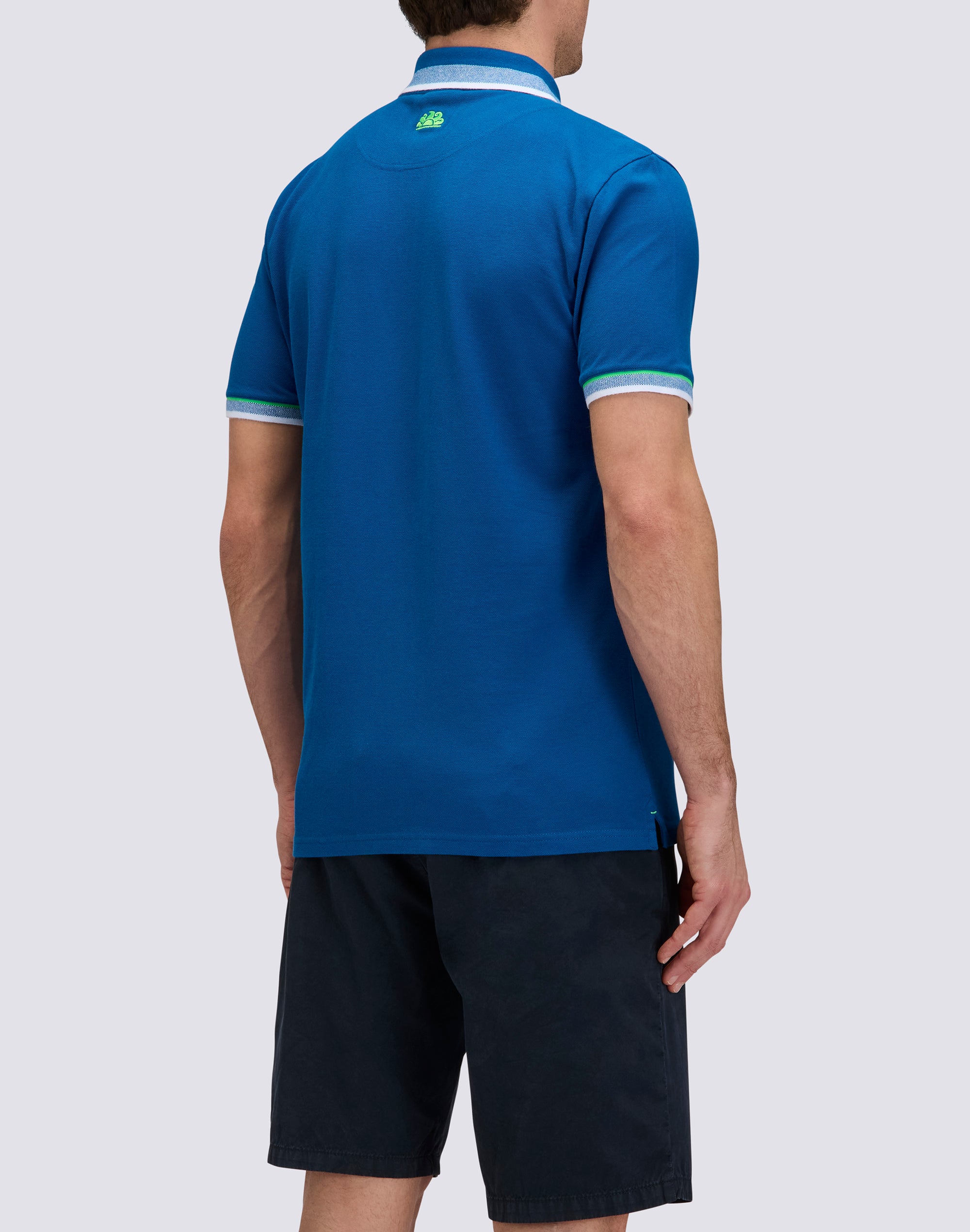 sundek-polo-uomo-in-cotone-piquet-a-3-bottoni-regular image 2