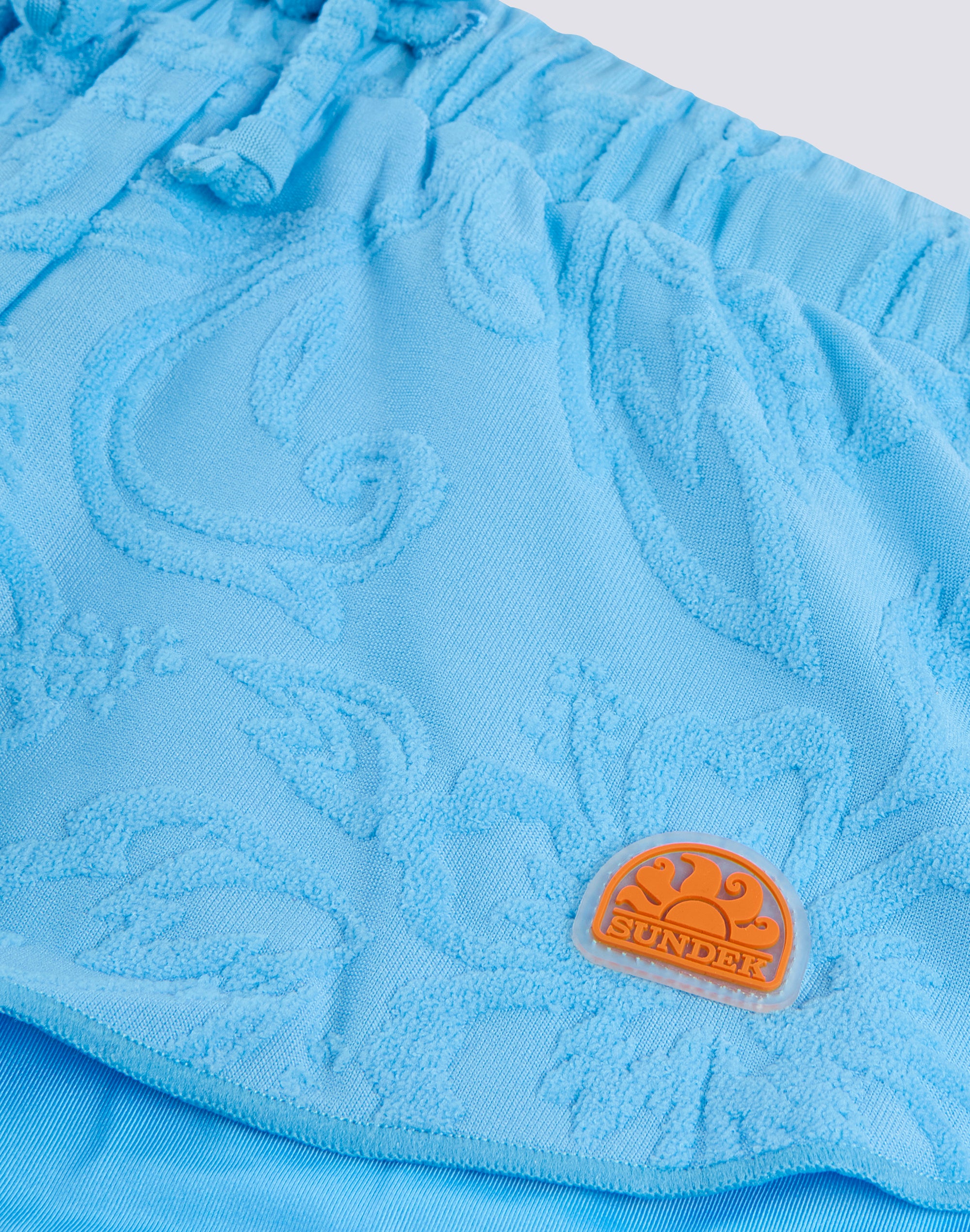 sundek-mini-hayworth-costume-a-pantaloncino-bambina-in-spugna-jacquard image 3