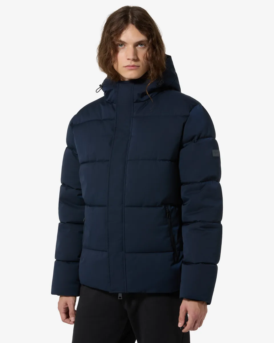 australian-jaquard-urban-giubbotto-con-cappuccio-blu-navy image 1