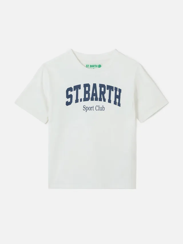 mc2-saint-barth-denver-jr-t-shirt-bambino-cotone-bianco-stampa-sport-club image 1