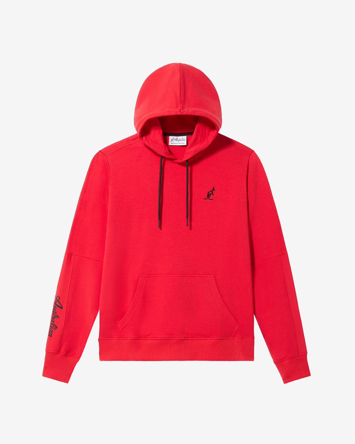 australian-city-hoodie-sportswear-felpa-rosso-vivo image 6