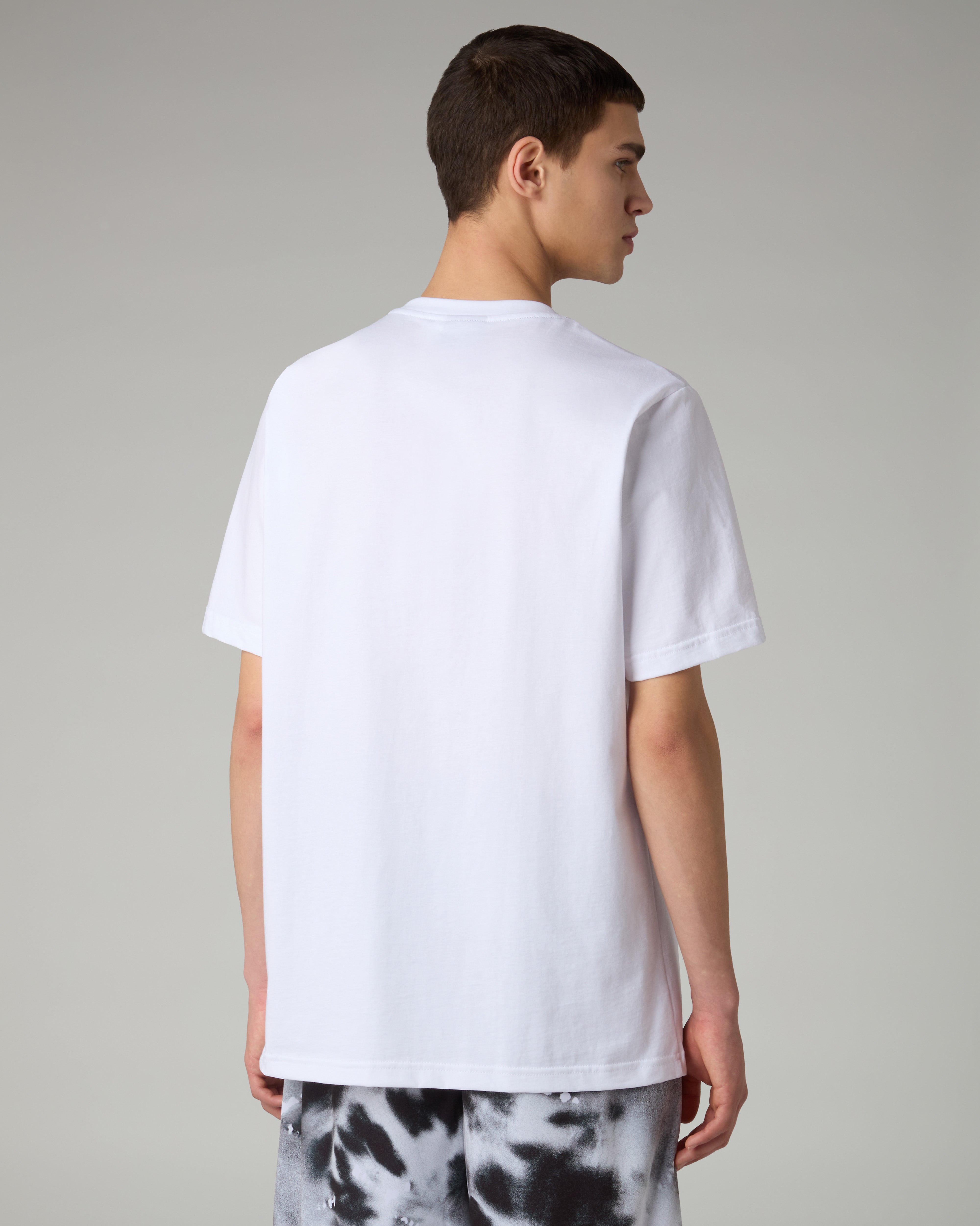 australian-cage-cotton-t-shirt-bianca-regular-fit-made-in-italy image 3
