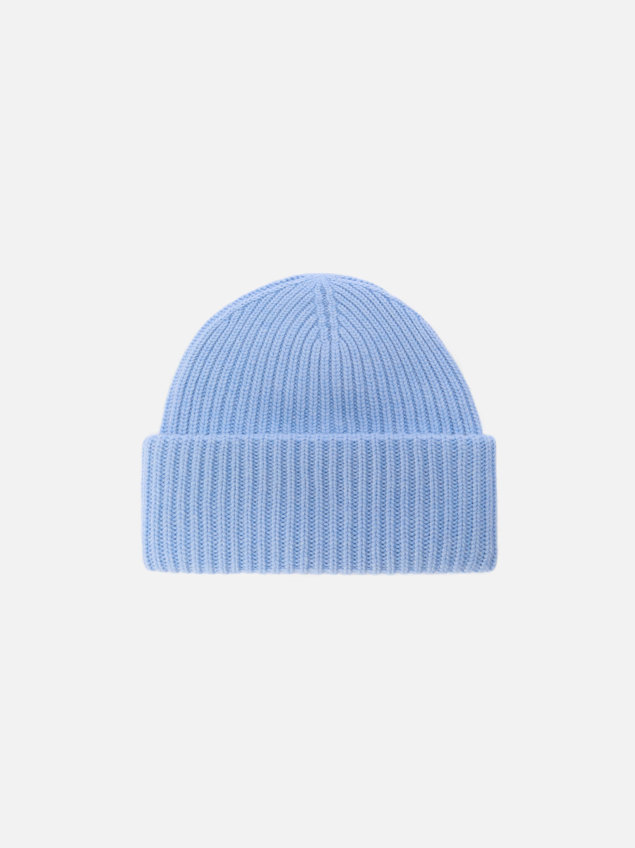 mc2-saint-barth-berry-berretto-azzurro-a-coste-in-blend-con-cashmere image 3
