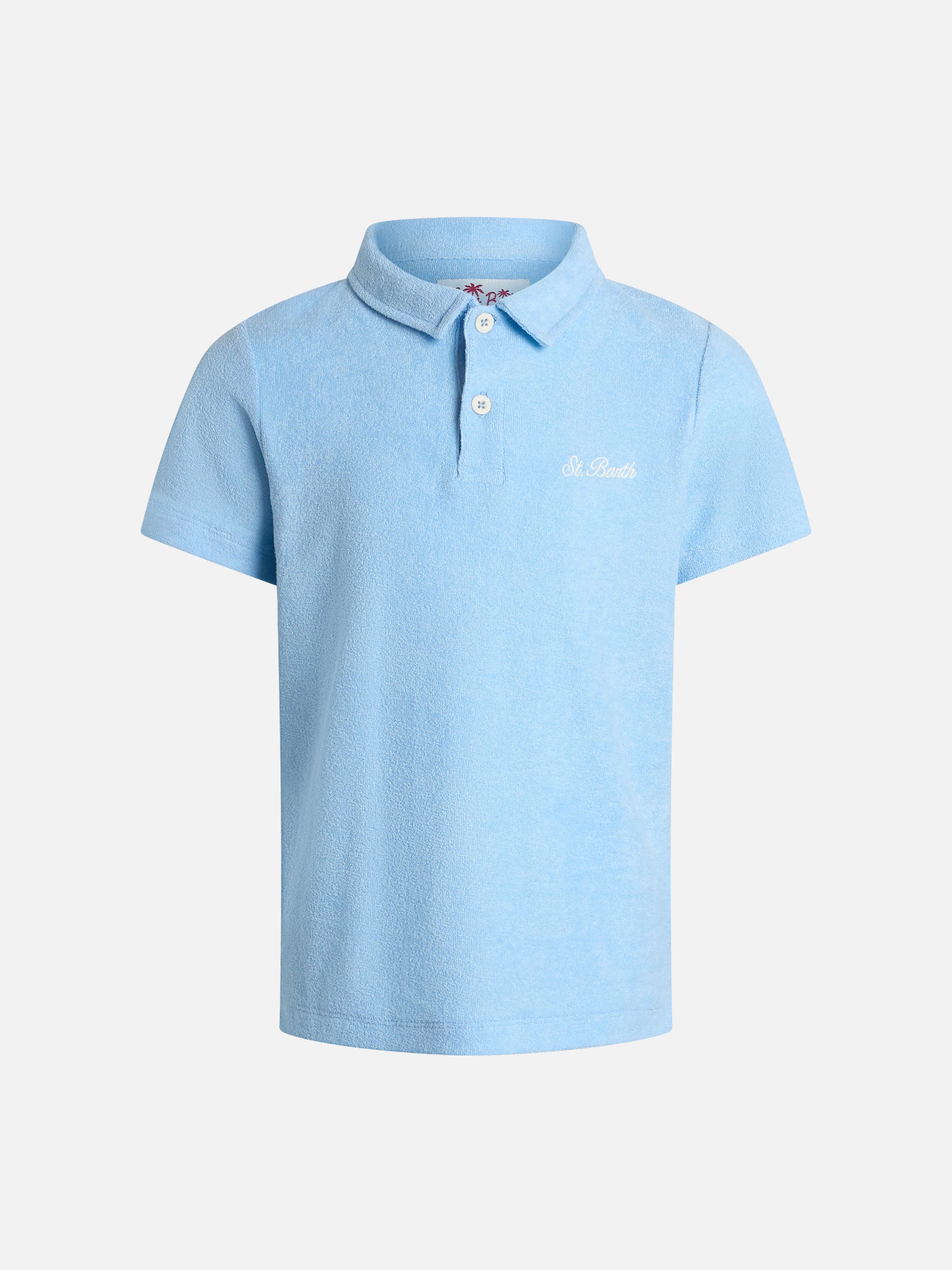 mc2-saint-barth-jeremy-jr-polo-bambino-in-spugna-azzurra image 1