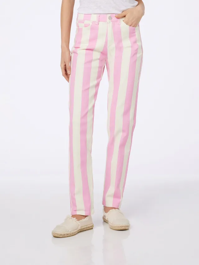 mc2-saint-barth-jeans-belleville-in-denim-a-righe-rosa-con-linea-tapered-per-don image 1