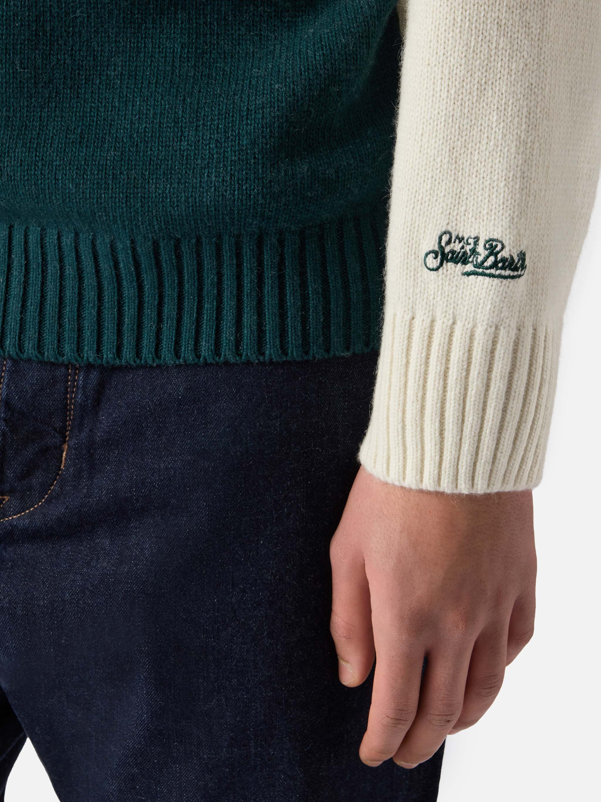 mc2-saint-barth-bombardino-light-maglione-bianco-courmayeur-special-edition image 4