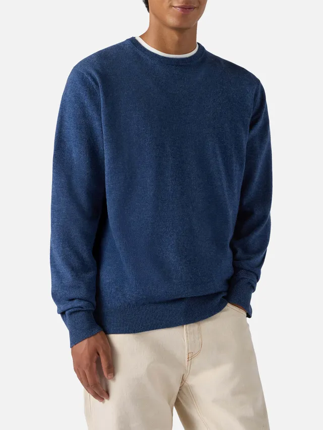mc2-saint-barth-maglione-regent-girocollo-in-lana-merino-e-cashmere-azzurro-deni image 1