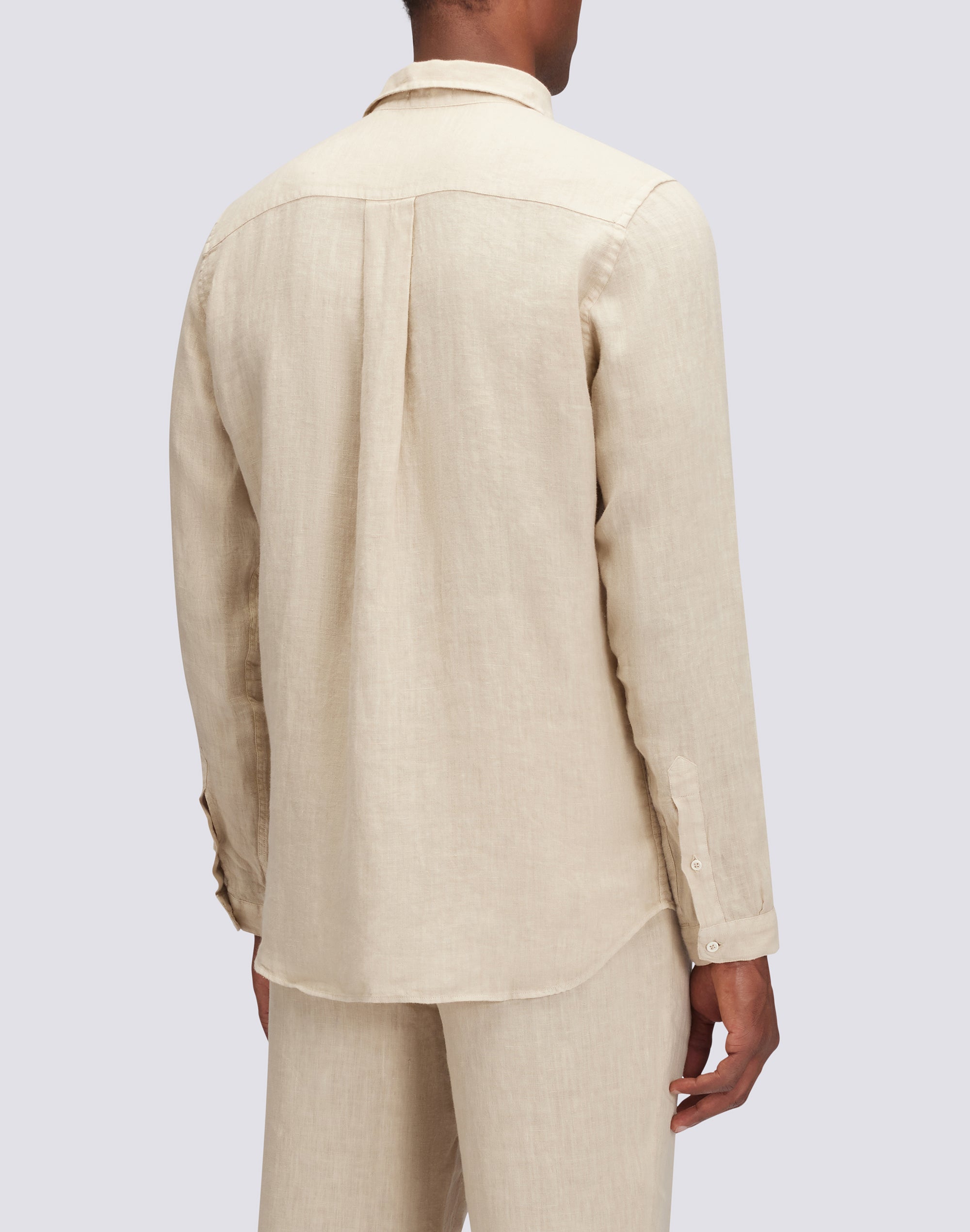 sundek-camicia-uomo-in-lino-con-collo-classico image 2