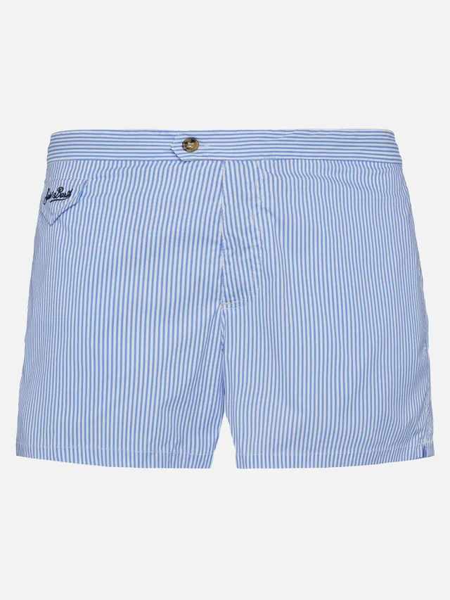 mc2-saint-barth-costume-mare-harrys-slim-riga-azzurro-uomo image 1