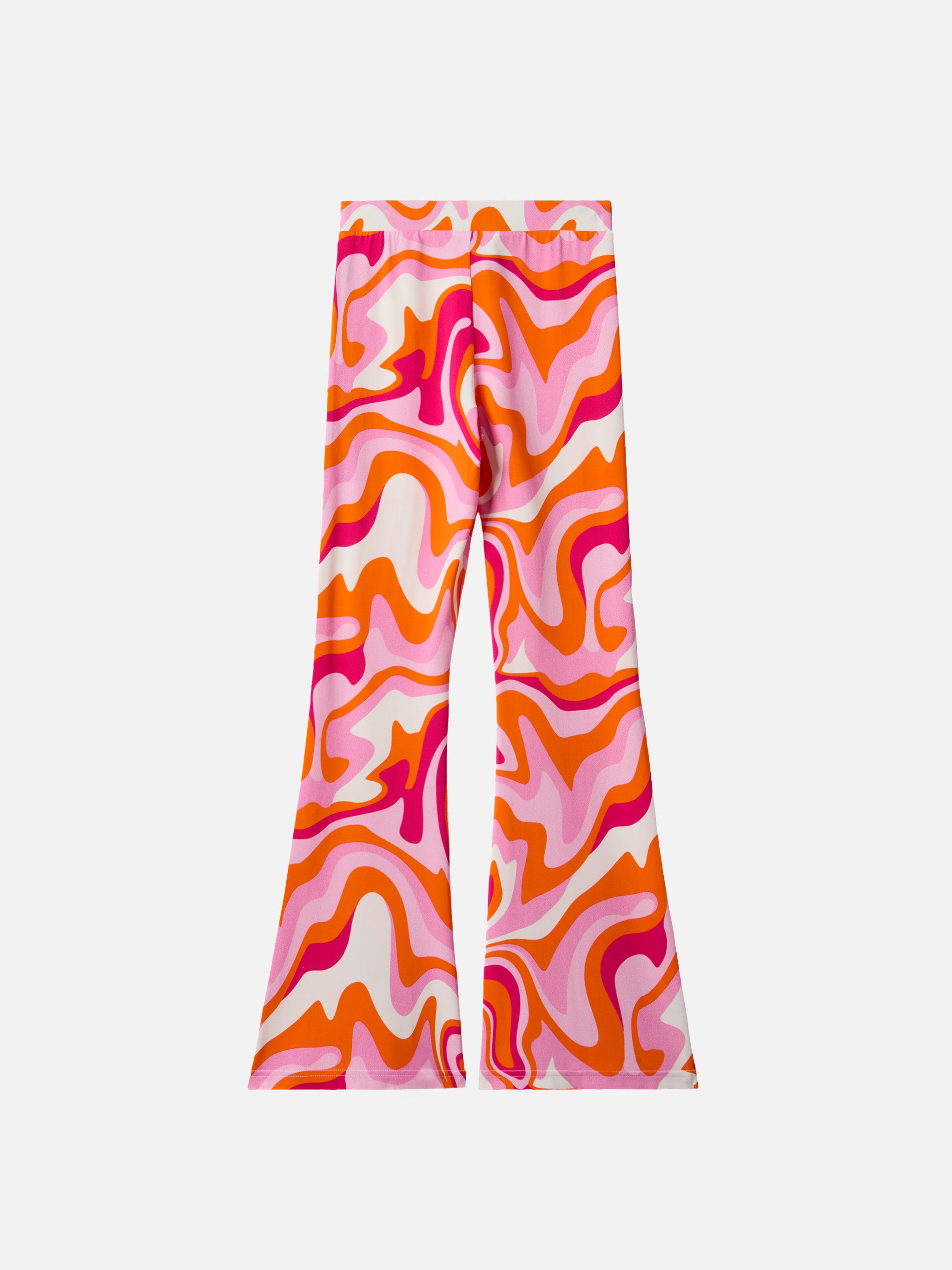 mc2-saint-barth-pantaloni-flare-gwenda-jr-liquid-shape-fucsia-bimba image 3