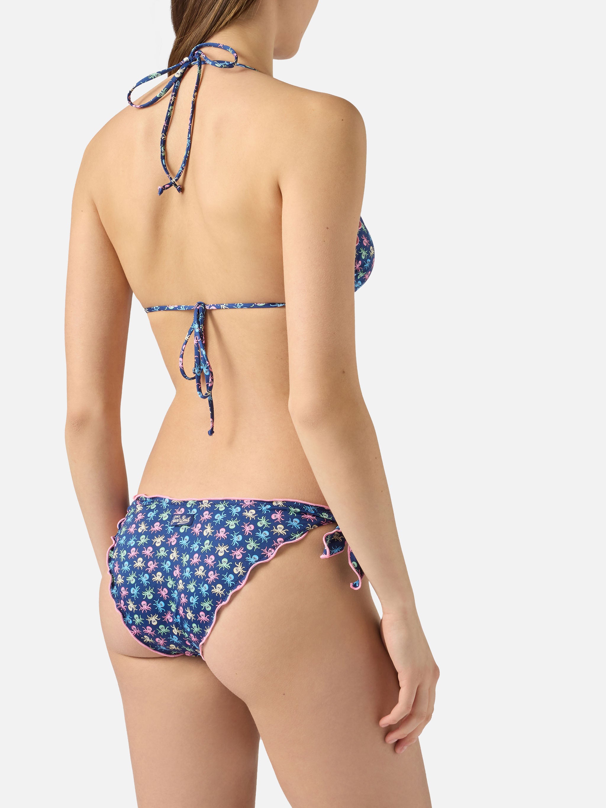 mc2-saint-barth-sarius-bikini-triangolo-blu-stampa-polipetti-donna image 3