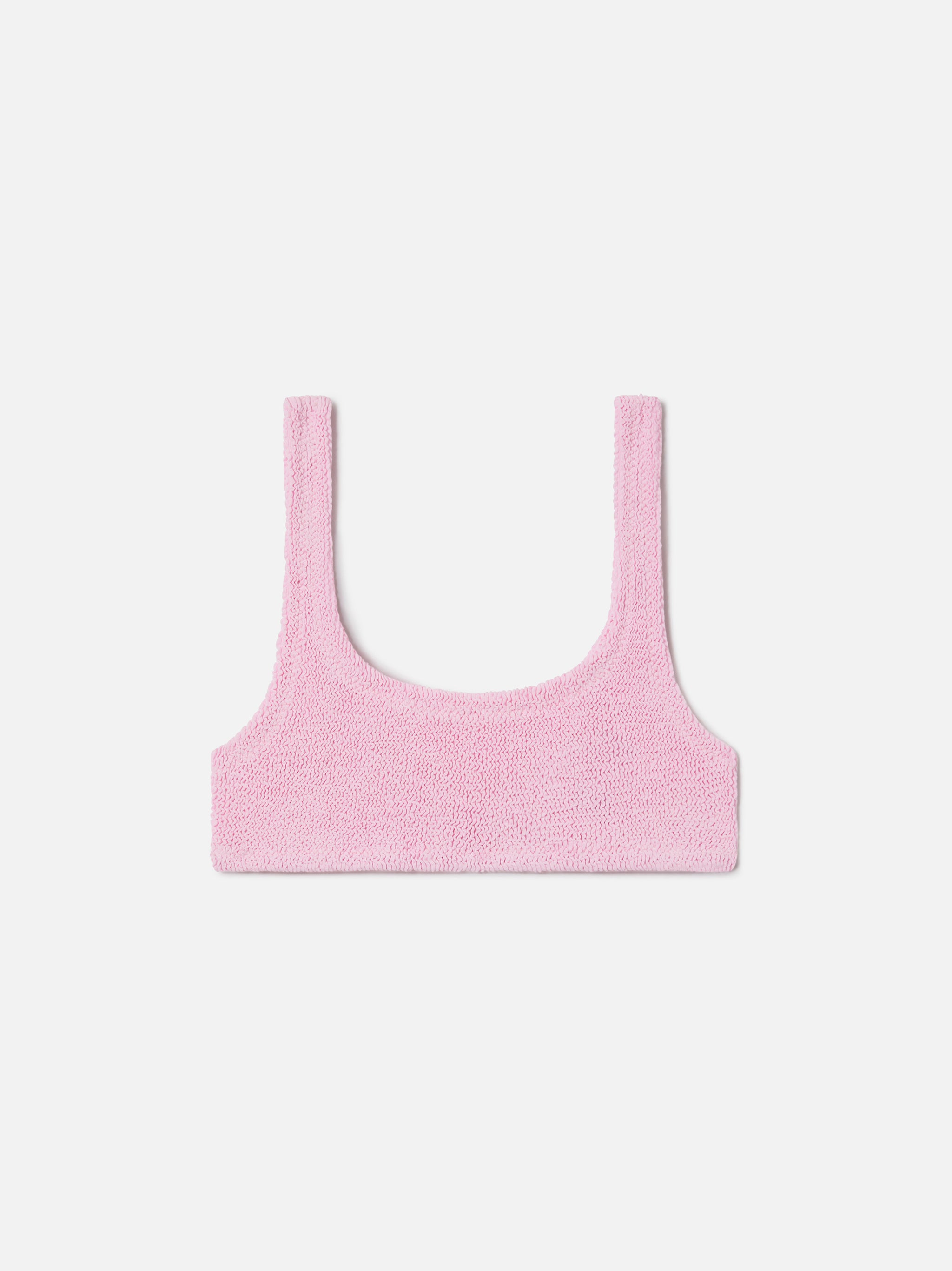 mc2-saint-barth-top-bikini-naima-bralette-crinkle-rosa-donna image 1