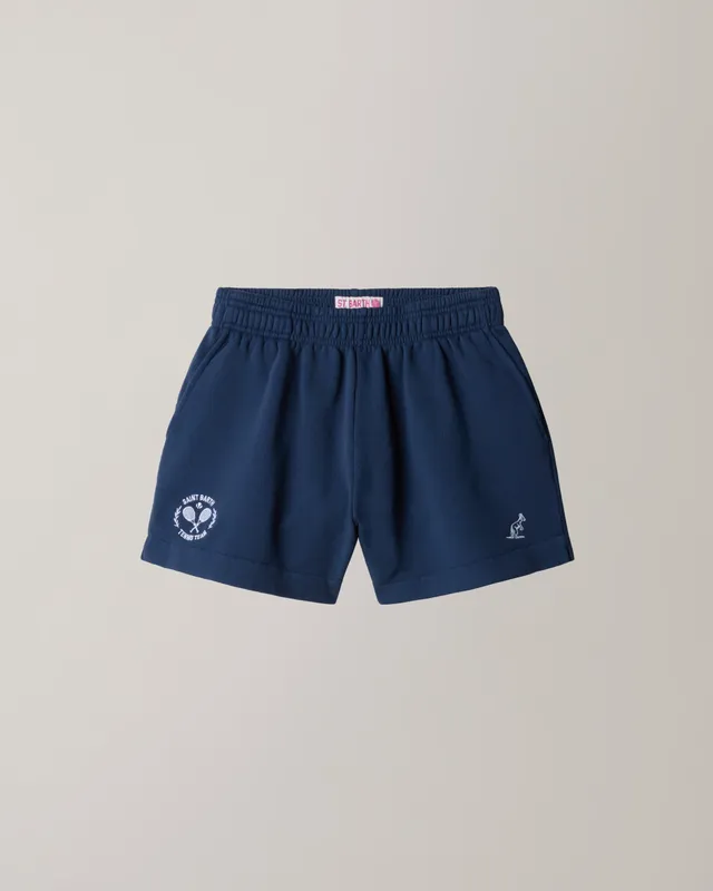 australian-short-cate-bianco-cotone-saint-barth-tennis-club image 1