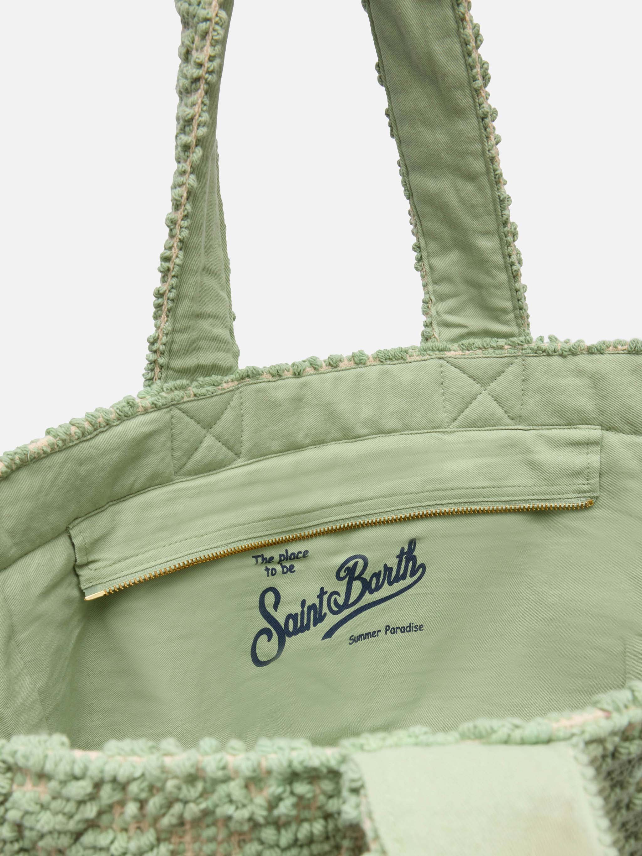 mc2-saint-barth-tufb0001-vanity-tufting-tote-bag-cotone-verde-salvia image 4