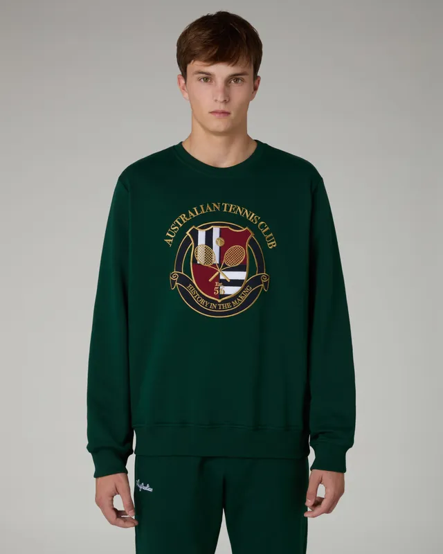 australian-tennis-club-crewneck-court-felpa-girocollo image 1